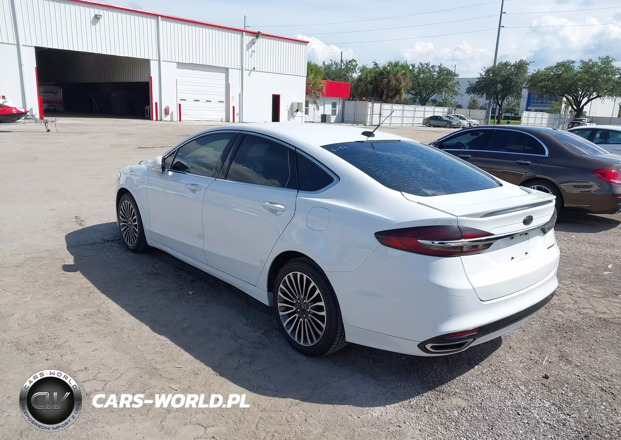 2017 Ford Fusion Titanium VIN:3FA6P0K99HR168030 - 3