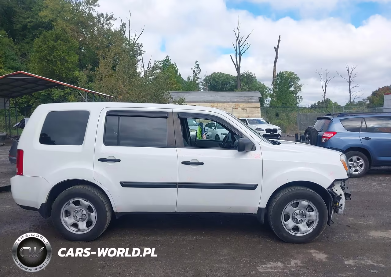 2013 Honda Pilot Lx VIN:5FNYF4H28DB077639 - 14