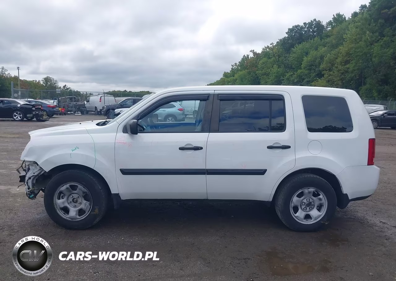2013 Honda Pilot Lx VIN:5FNYF4H28DB077639 - 15