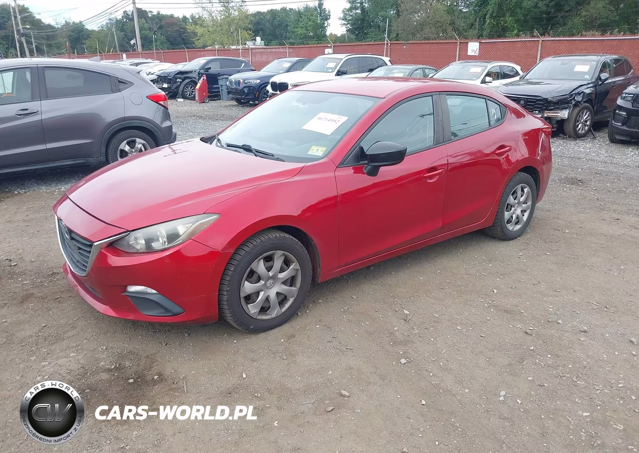 2014 Mazda Mazda3 I Sv VIN:JM1BM1T70E1171697 - 2