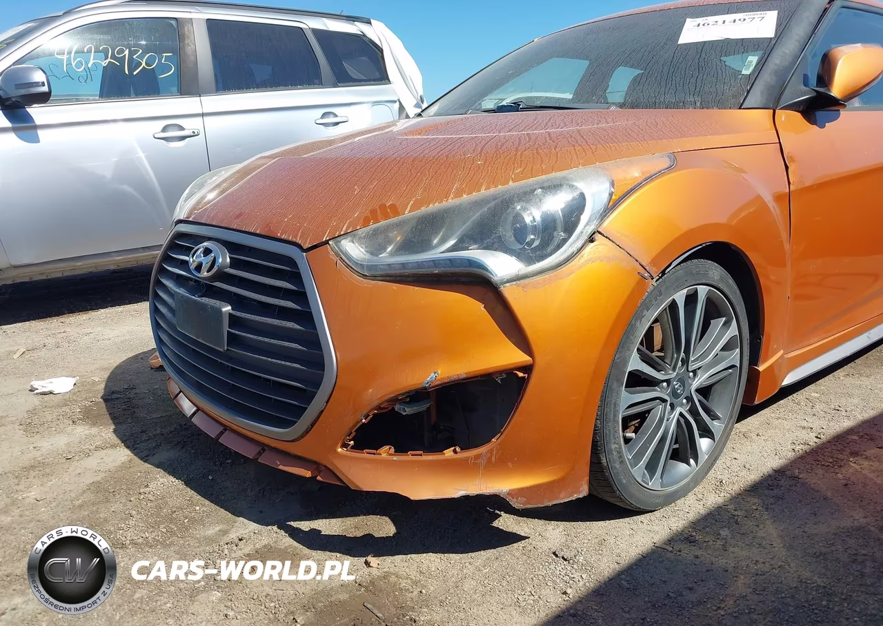 2016 Hyundai Veloster Turbo VIN:KMHTC6AE1GU279023 - 6