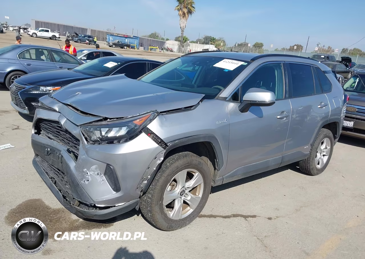 2021 Toyota Rav4 Hybrid Le VIN:4T3MWRFV9MU039131 - 2