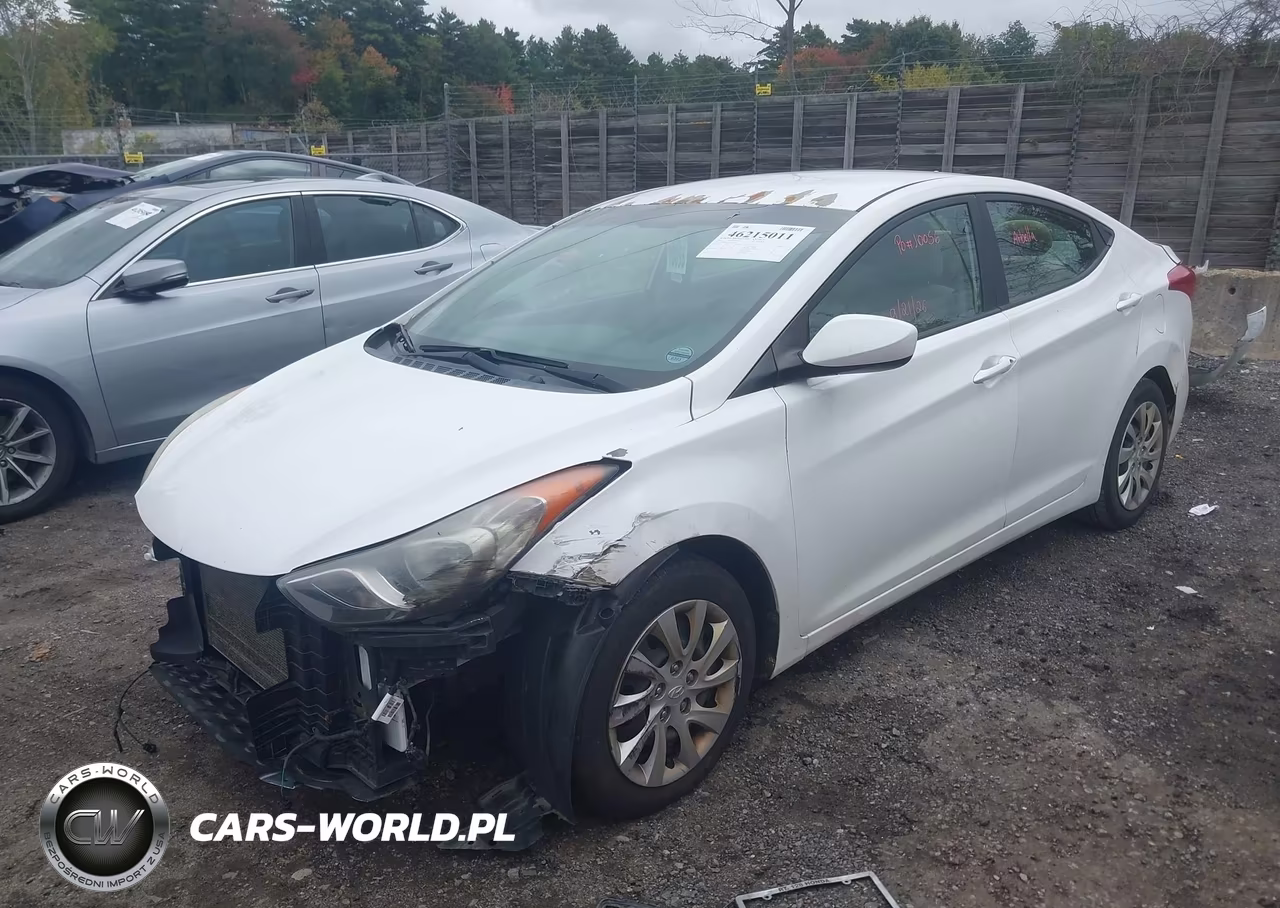 2012 Hyundai Elantra Gls VIN:5NPDH4AE6CH141755 - 2