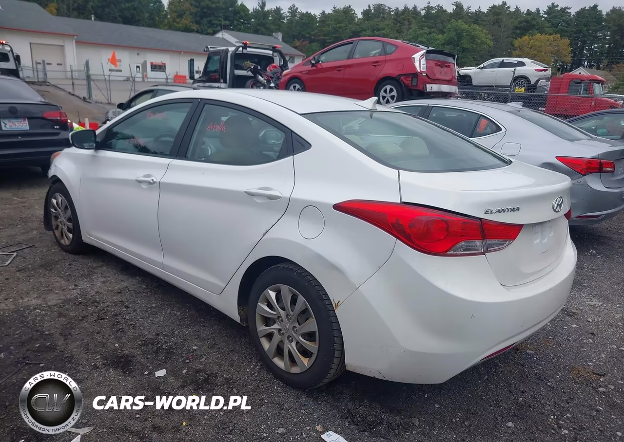 2012 Hyundai Elantra Gls VIN:5NPDH4AE6CH141755 - 3