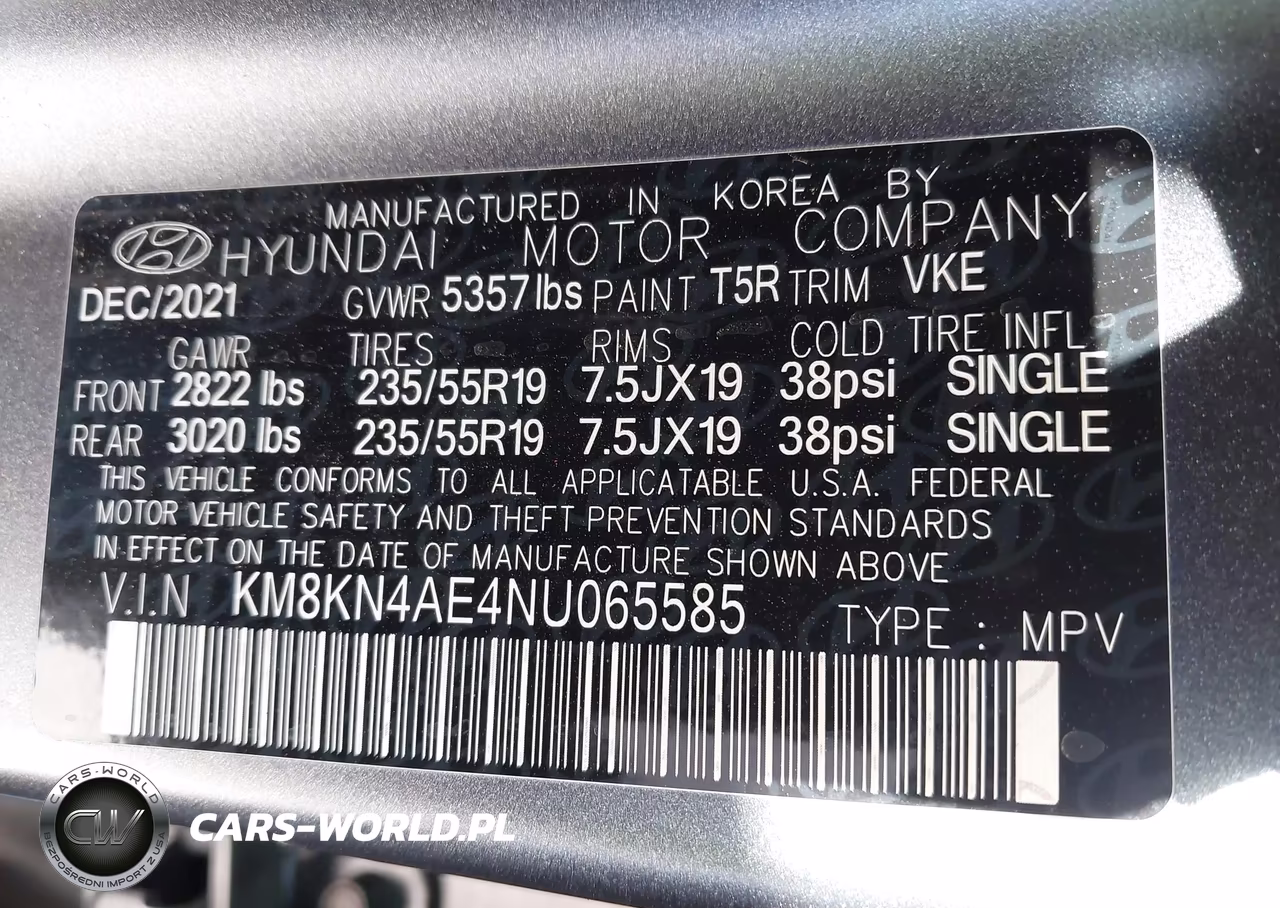 2022 Hyundai Ioniq 5 Sel VIN:KM8KN4AE4NU065585 - 9