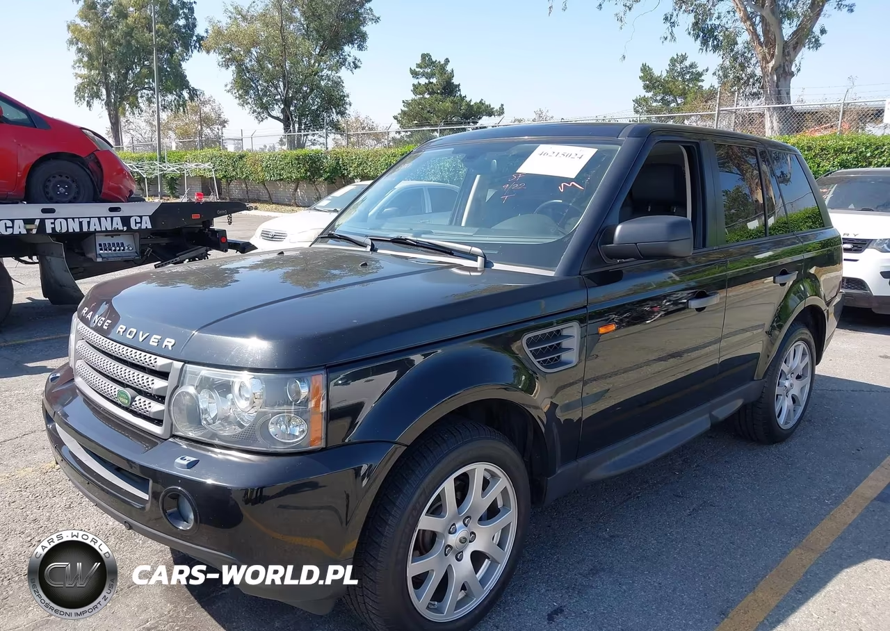 2008 Land Rover Range Rover Sport Hse VIN:SALSK25438A135434 - 2