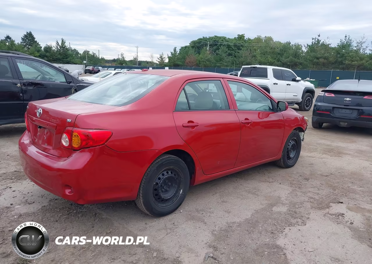 2009 Toyota Corolla Le VIN:1NXBU40E79Z119536 - 4