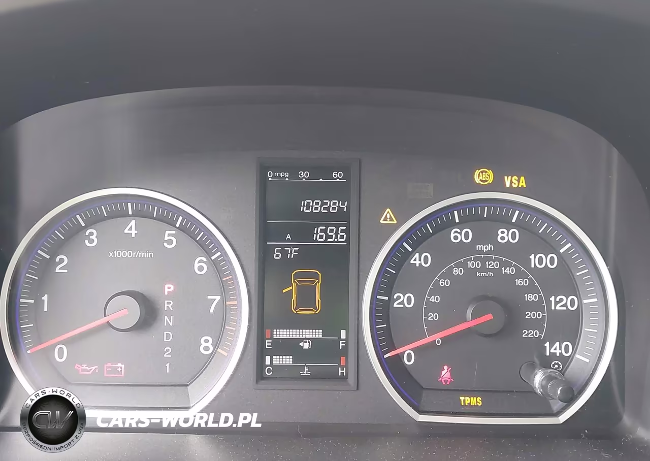 2007 Honda Cr-V Ex-L VIN:JHLRE48777C051525 - 7