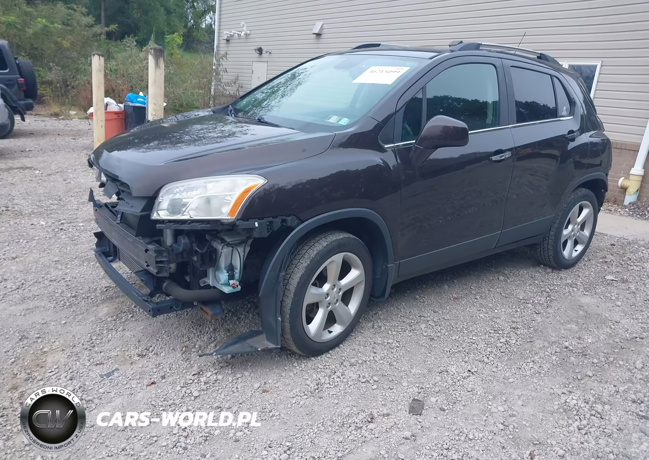 2015 Chevrolet Trax Ltz VIN:KL7CJTSB1FB063922 - 2