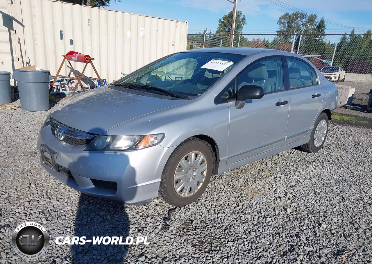 2011 Honda Civic Vp VIN:2HGFA1F38BH541490 - 2
