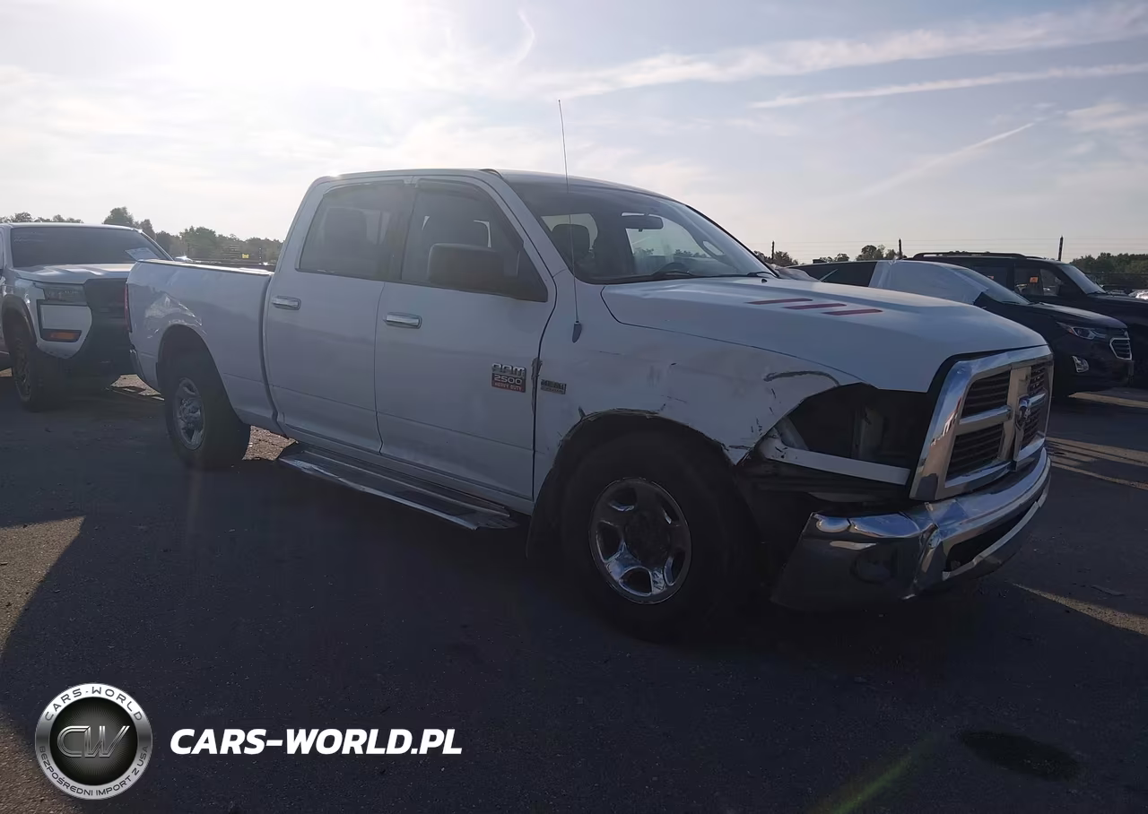 2012 Ram 2500 Slt VIN:3C6TD4DT0CG114178 - 1