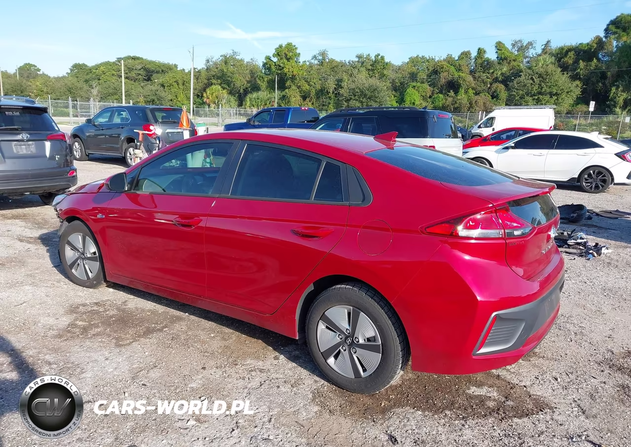 2020 Hyundai Ioniq Hybrid Blue VIN:KMHC65LC7LU227953 - 3