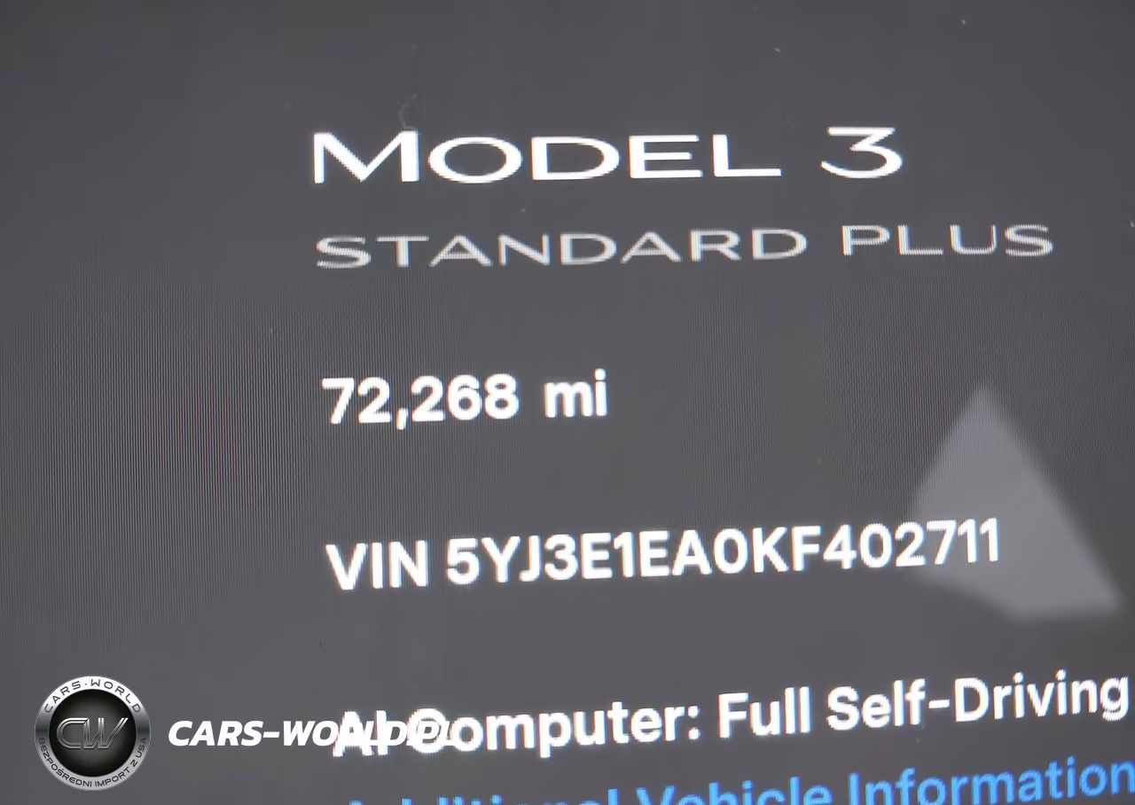 2019 Tesla Model 3 Long Range-Mid Range-Standard Range-Standard Range Plus VIN:5YJ3E1EA0KF402711 - 14