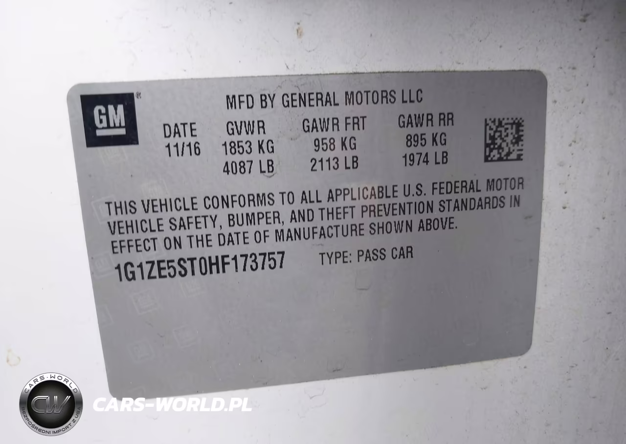 2017 Chevrolet Malibu 1Lt VIN:1G1ZE5ST0HF173757 - 9