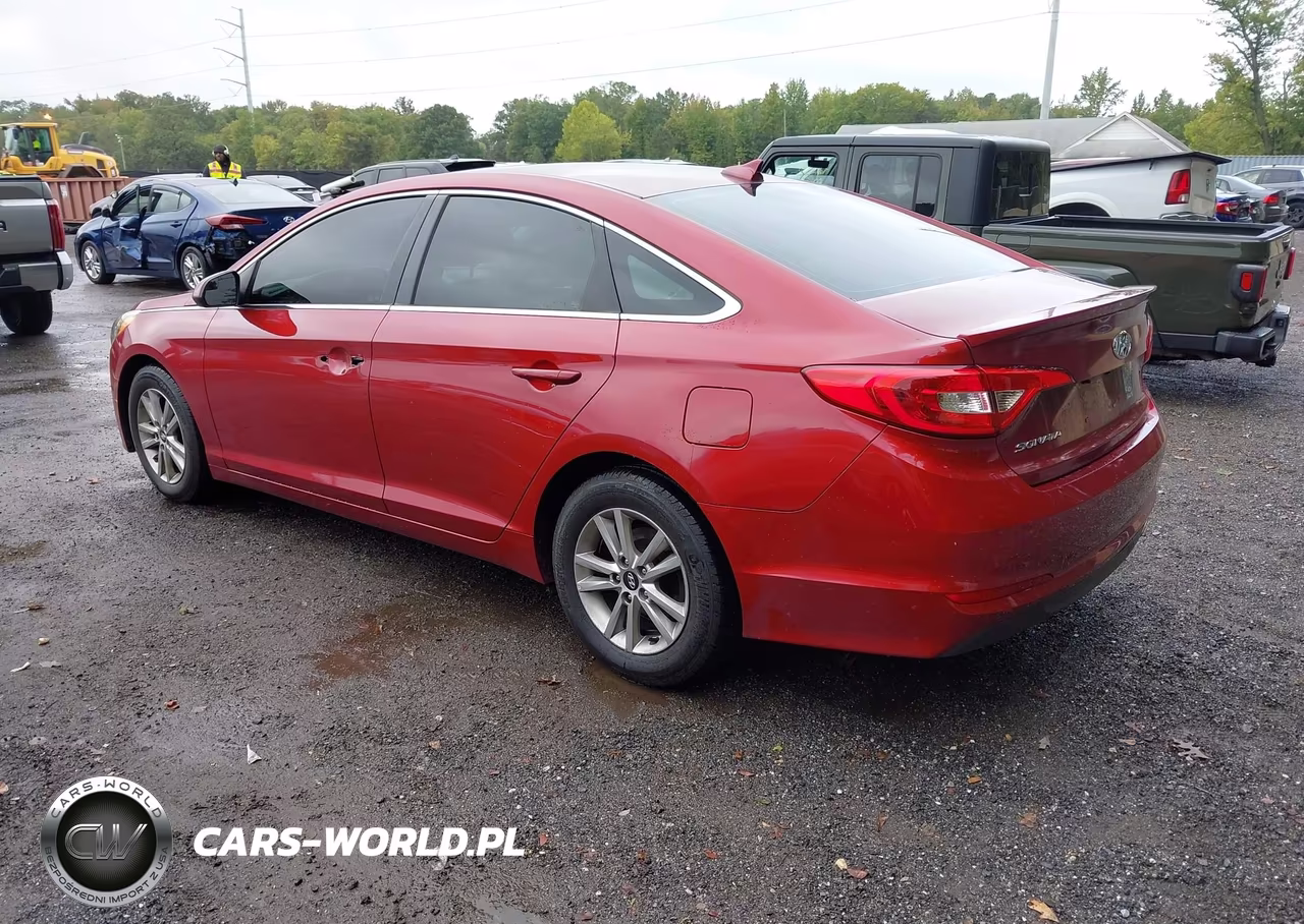 2016 Hyundai Sonata Se VIN:5NPE24AFXGH328503 - 3