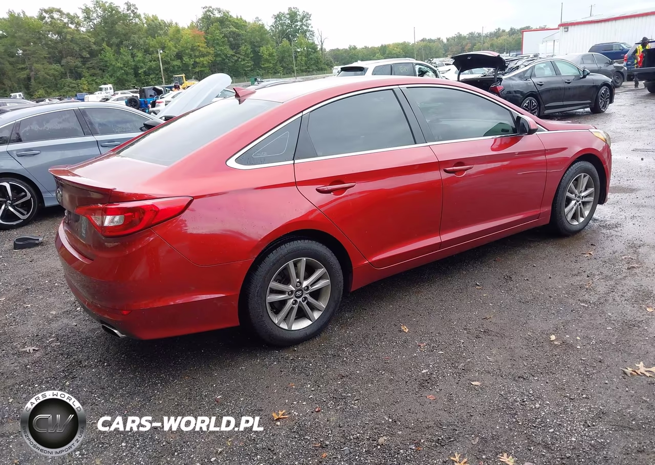2016 Hyundai Sonata Se VIN:5NPE24AFXGH328503 - 4