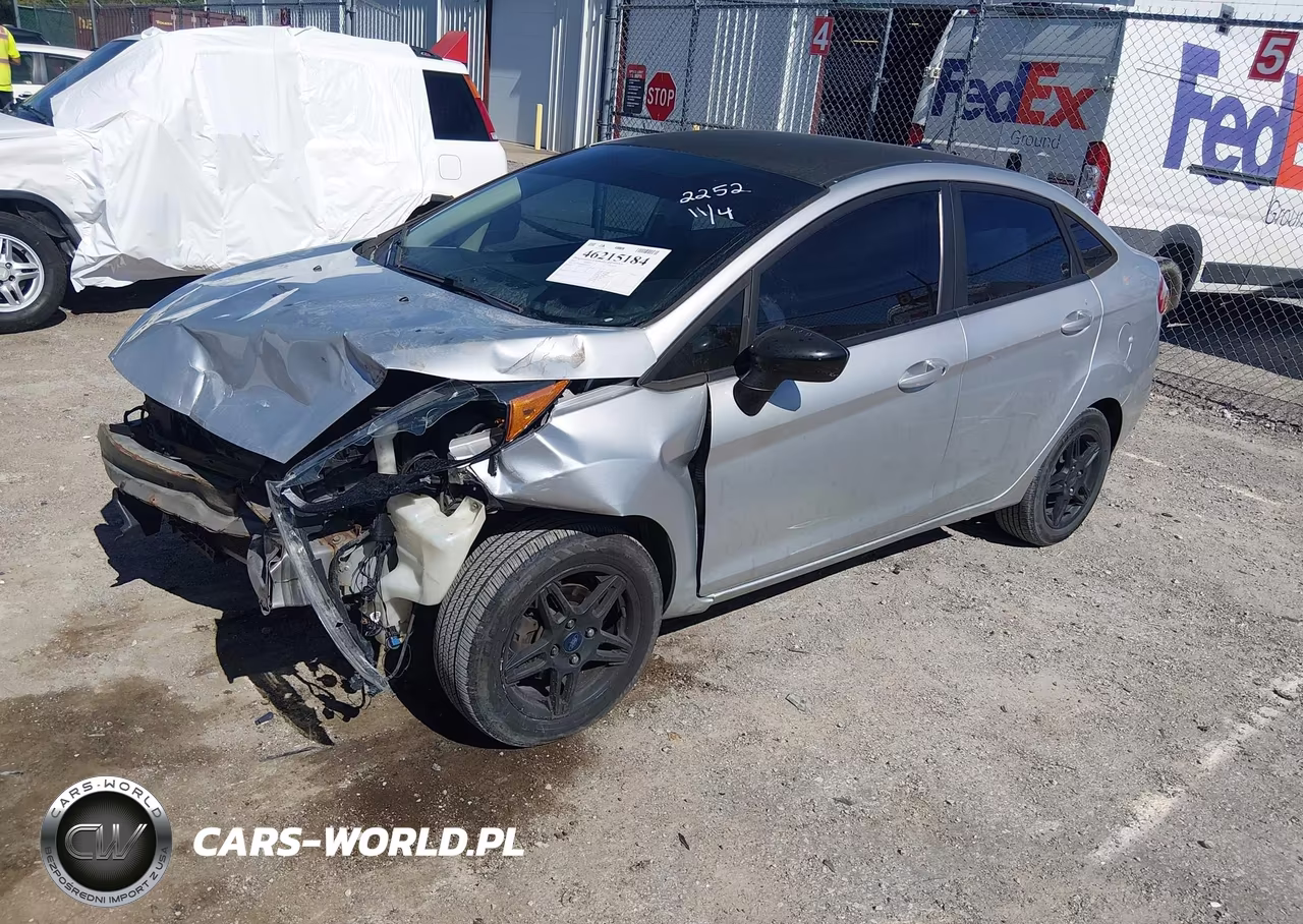 2019 Ford Fiesta Se VIN:3FADP4BJ9KM102252 - 2