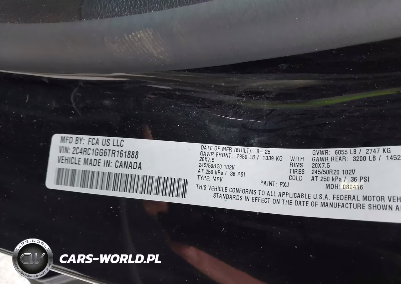 2026 Chrysler Pacifica Limited VIN:2C4RC1GG6TR161888 - 9
