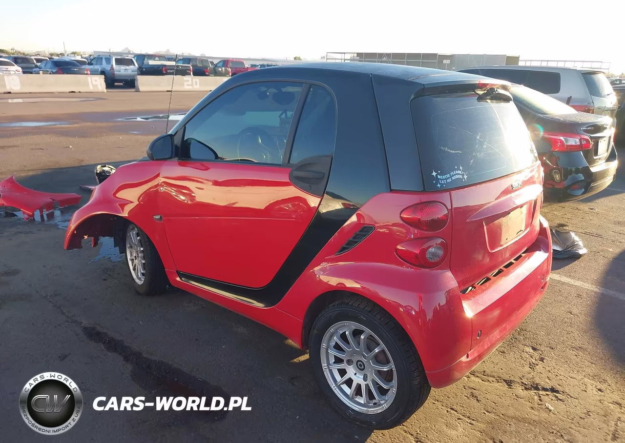 2012 Smart Fortwo Passion VIN:WMEEJ3BA0CK550464 - 3
