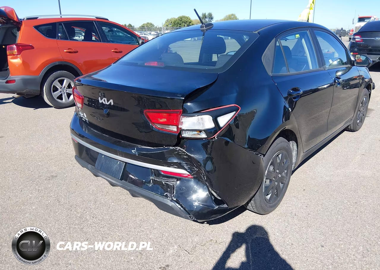 2022 Kia Rio Lx VIN:3KPA24AD9NE480089 - 6