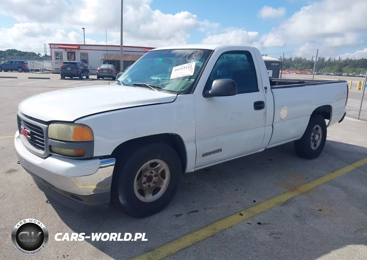 2001 GMC Sierra 1500 Sl VIN:1GTEC14WX1Z110780 - 2