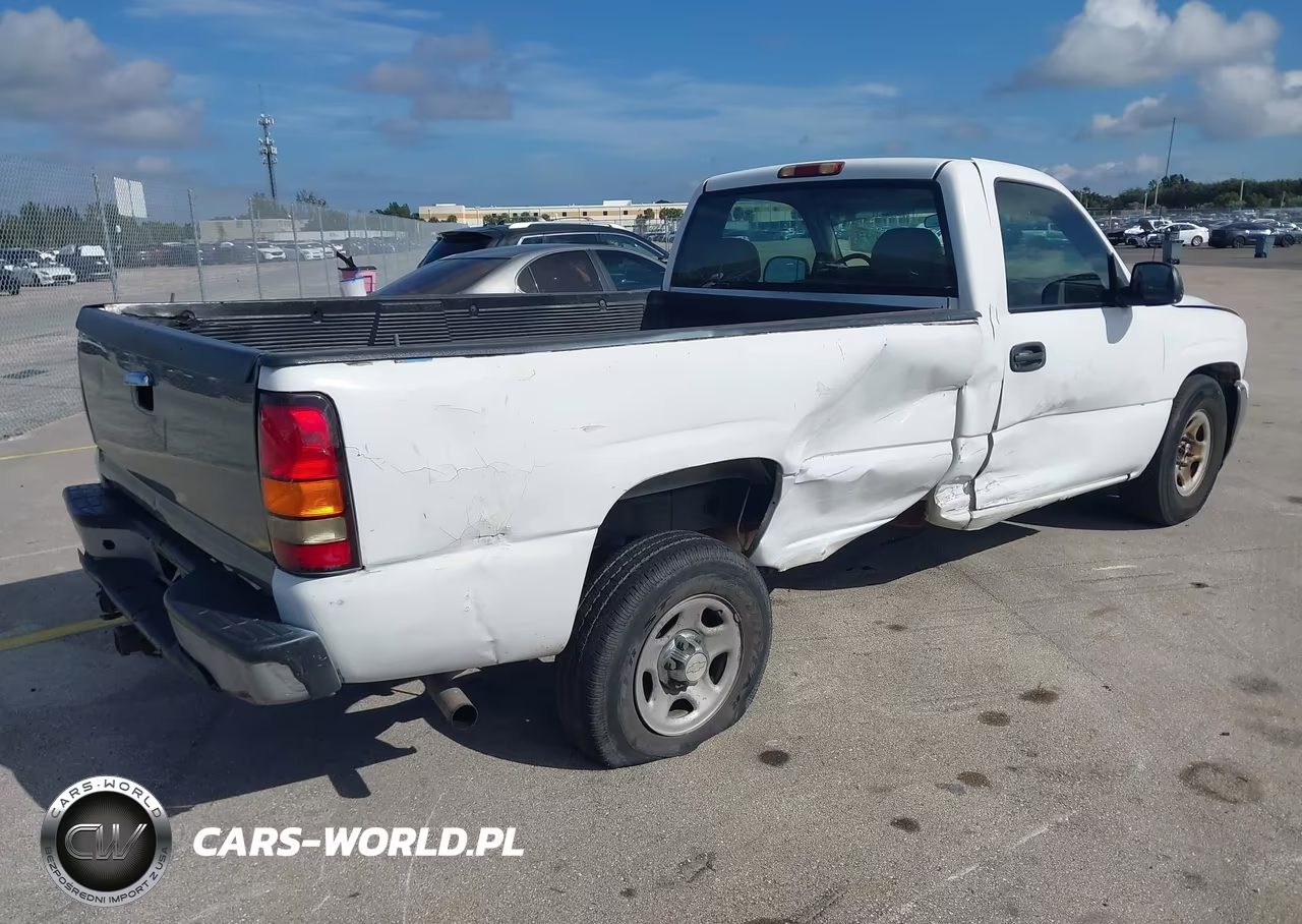 2001 GMC Sierra 1500 Sl VIN:1GTEC14WX1Z110780 - 4