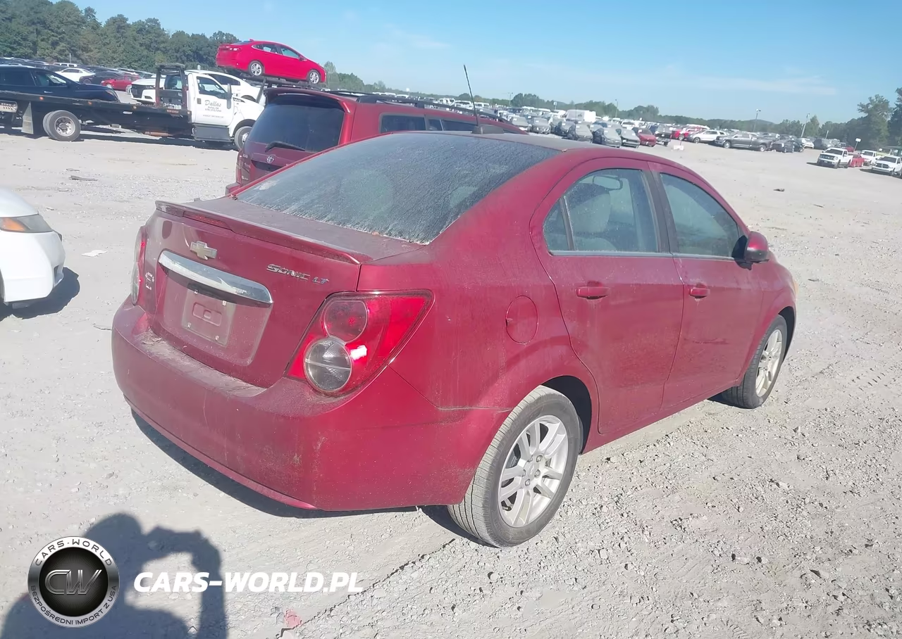 2015 Chevrolet Sonic Lt Auto VIN:1G1JC5SH1F4114255 - 4