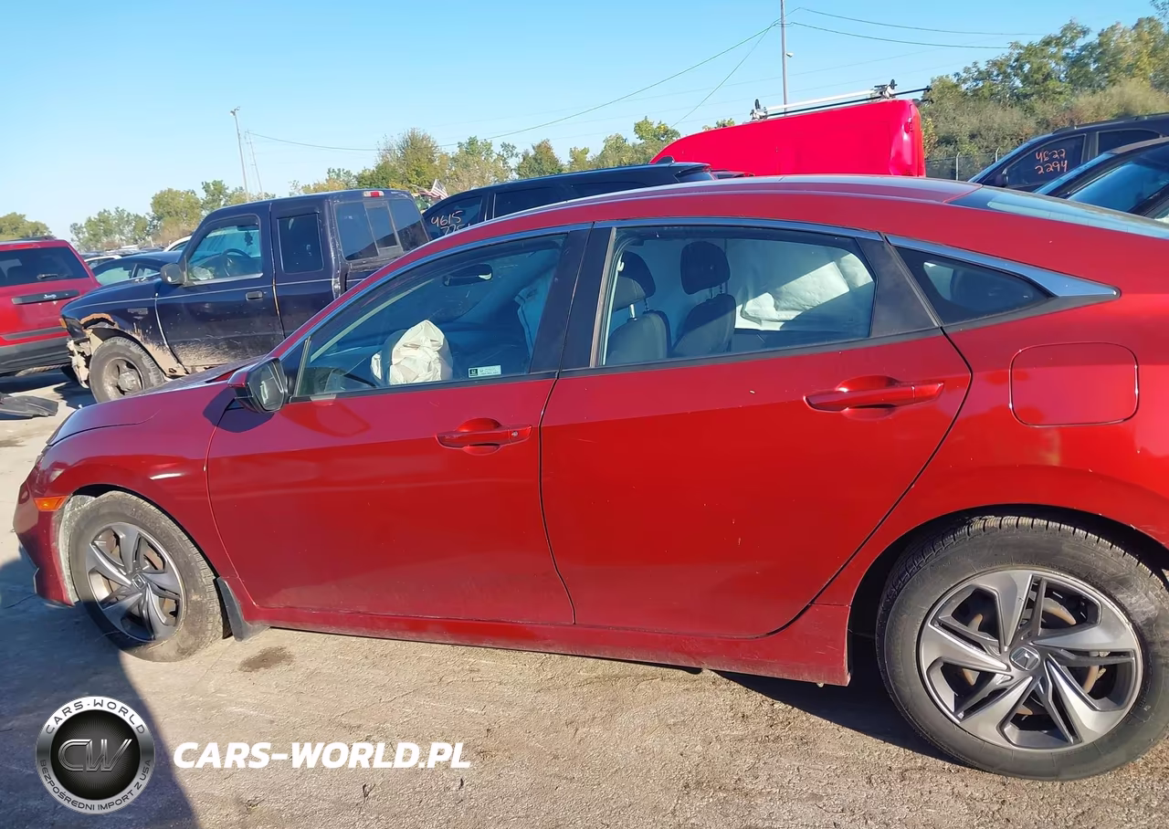 2020 Honda Civic Lx VIN:2HGFC2F64LH574773 - 14