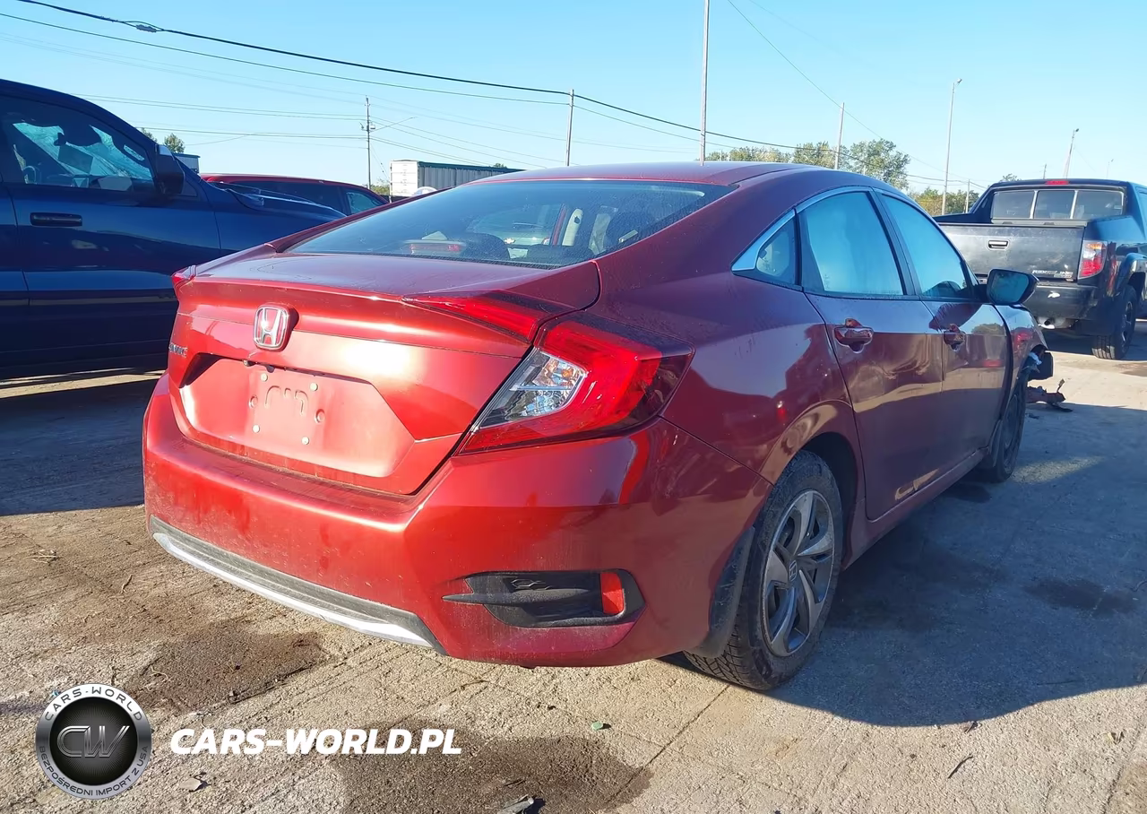 2020 Honda Civic Lx VIN:2HGFC2F64LH574773 - 4