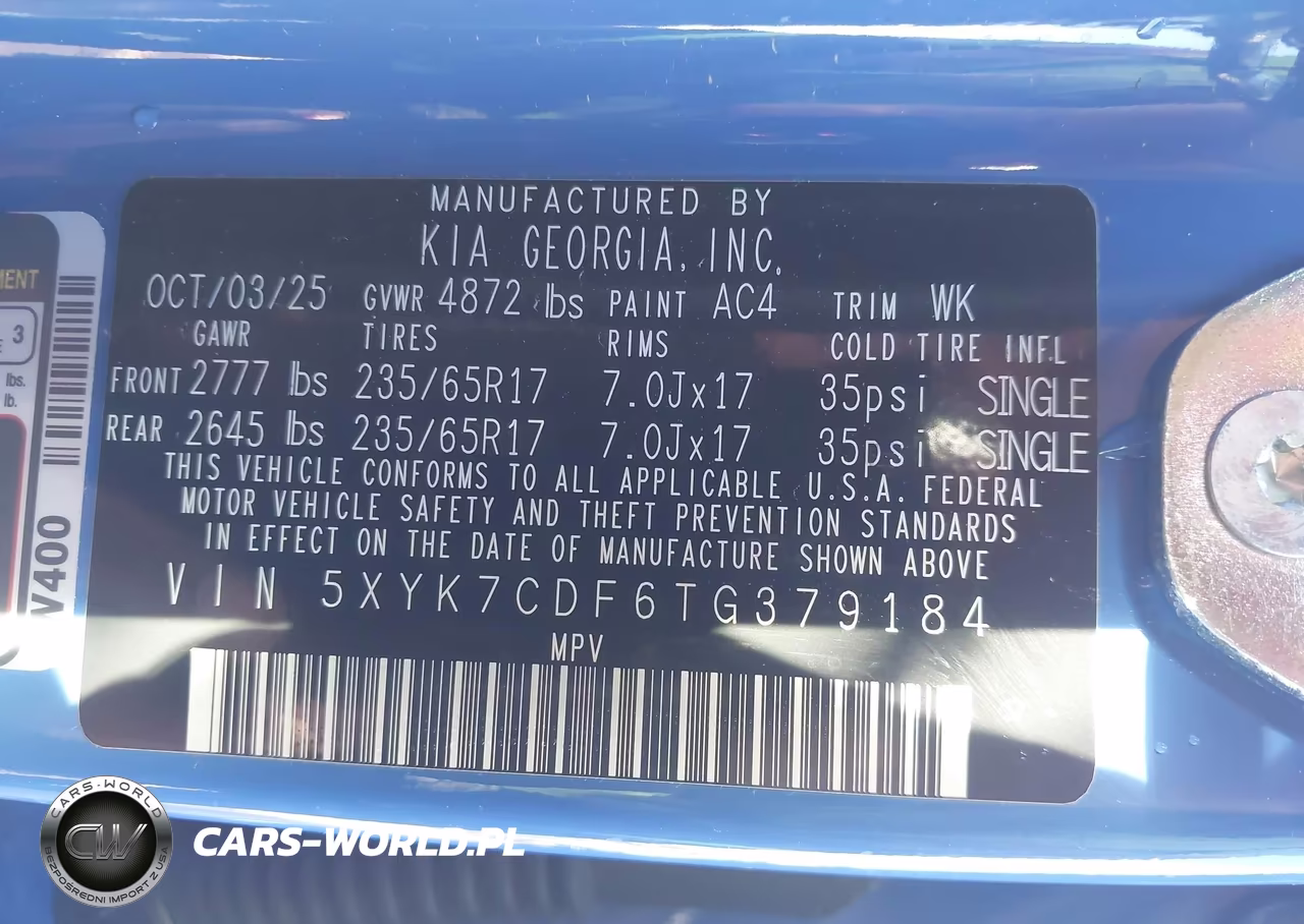 2026 Kia Sportage X-Pro Prestige VIN:5XYK7CDF6TG379184 - 9