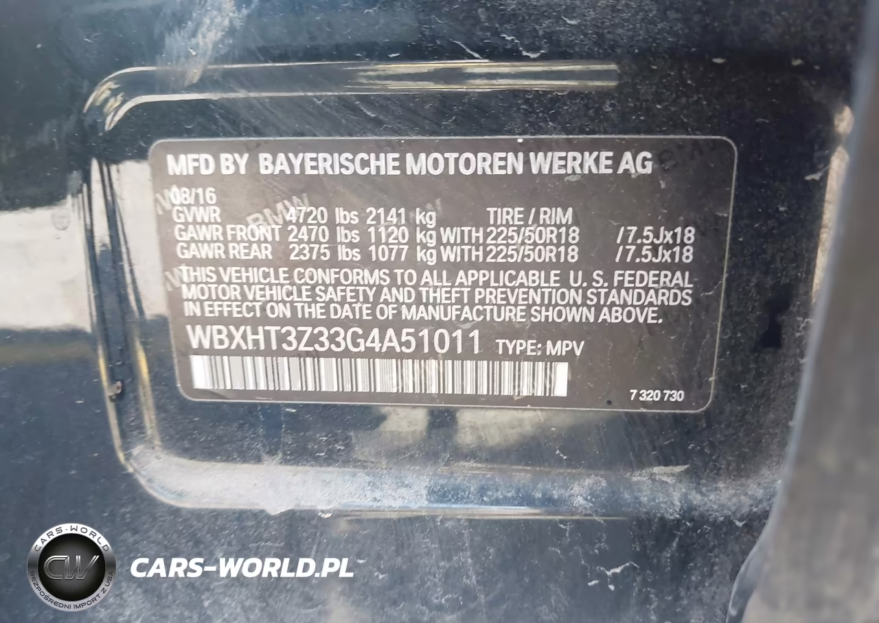 2016 BMW X1 xDrive28I VIN:WBXHT3Z33G4A51011 - 9