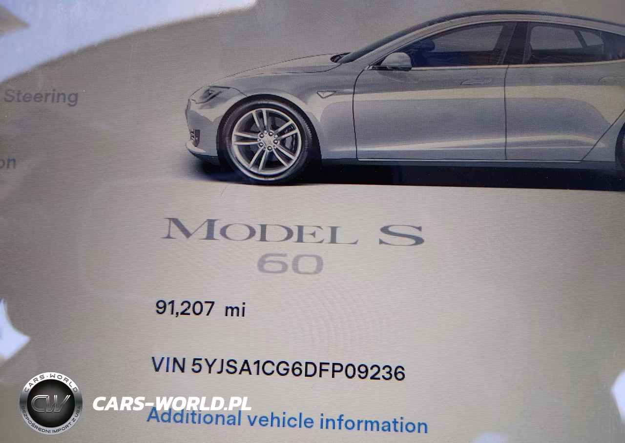 2013 Tesla Model S VIN:5YJSA1CG6DFP09236 - 15