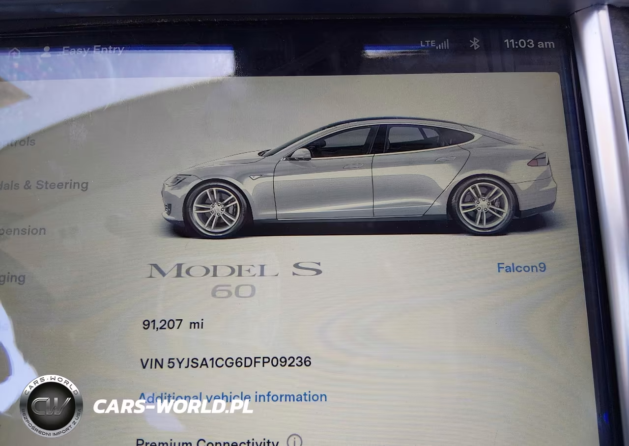2013 Tesla Model S VIN:5YJSA1CG6DFP09236 - 7