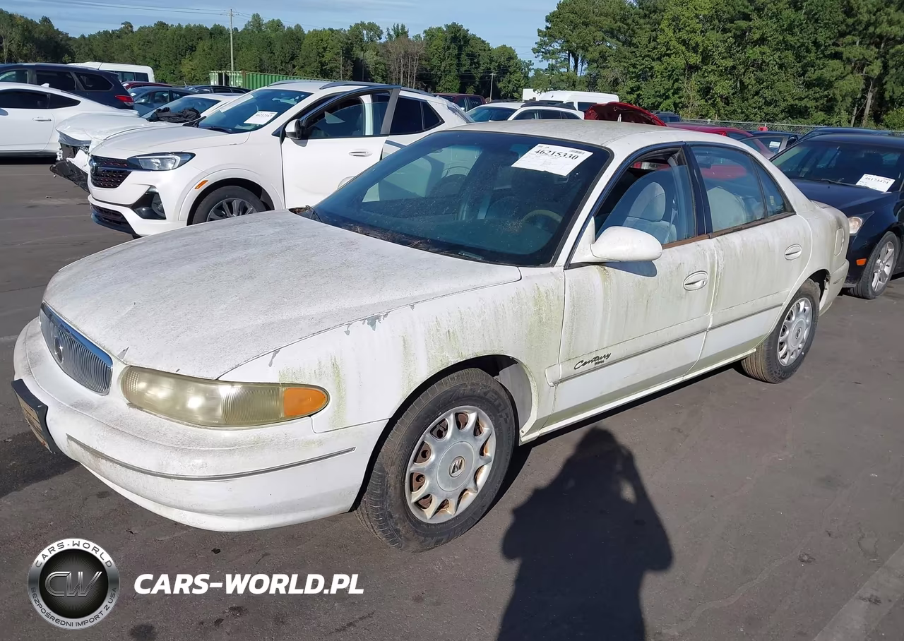 2000 Buick Century Custom VIN:2G4WS52J3Y1333764 - 2