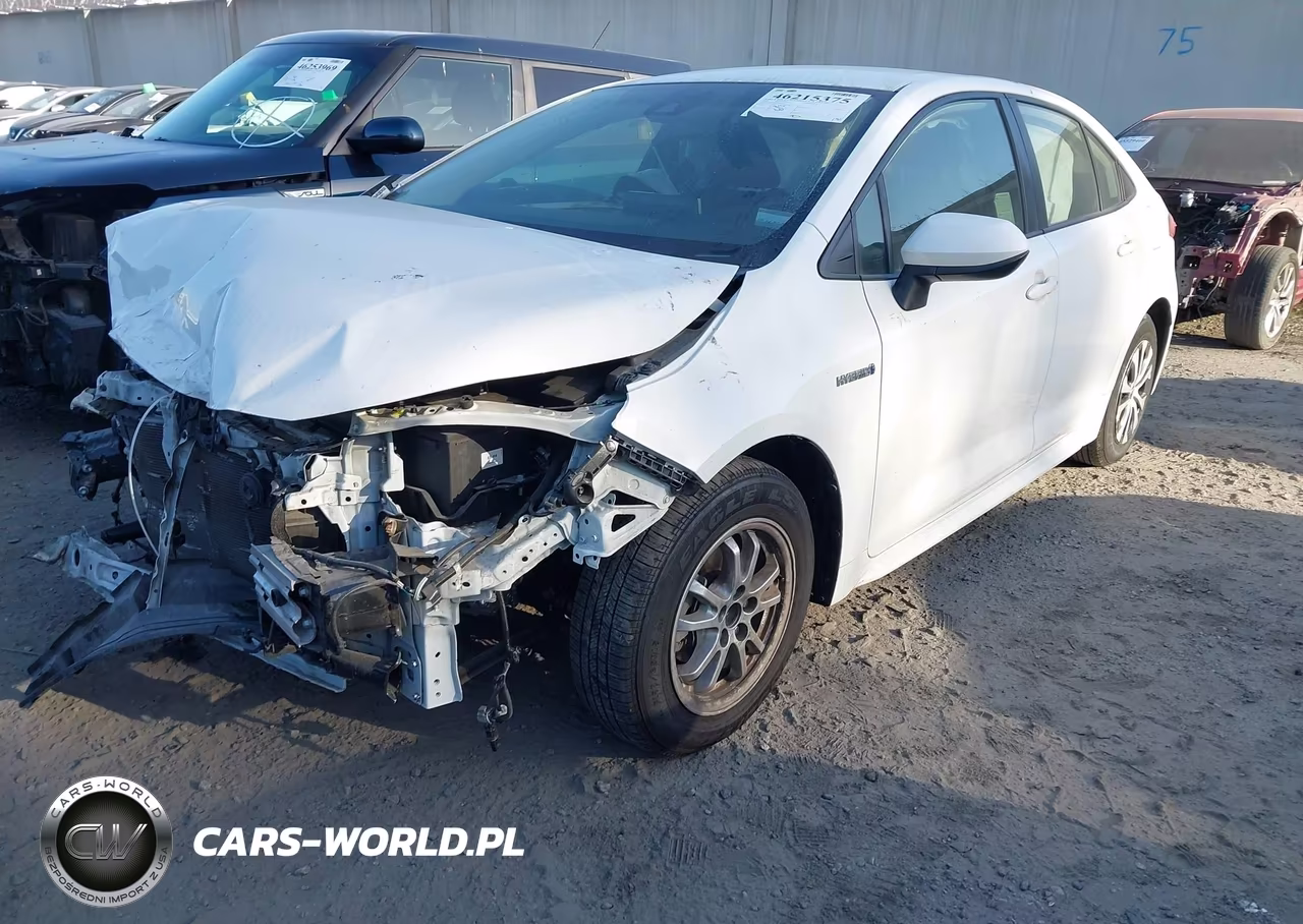 2020 Toyota Corolla Hybrid Le VIN:JTDEBRBE5LJ018571 - 2