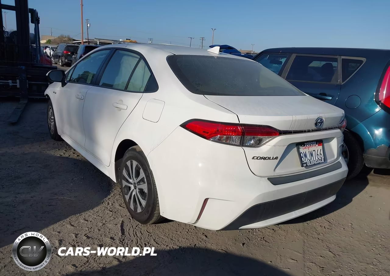 2020 Toyota Corolla Hybrid Le VIN:JTDEBRBE5LJ018571 - 3