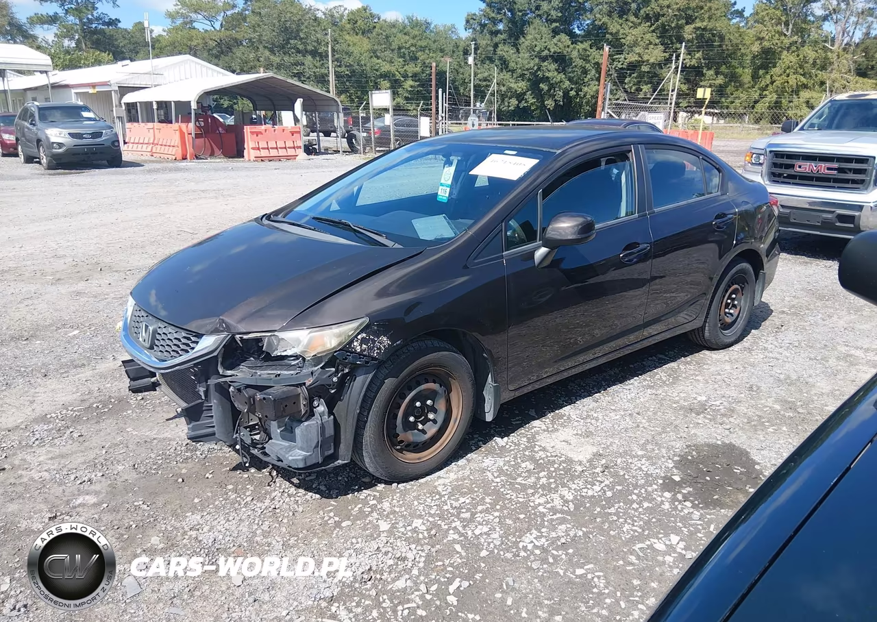 2013 Honda Civic Lx VIN:2HGFB2F55DH576771 - 2