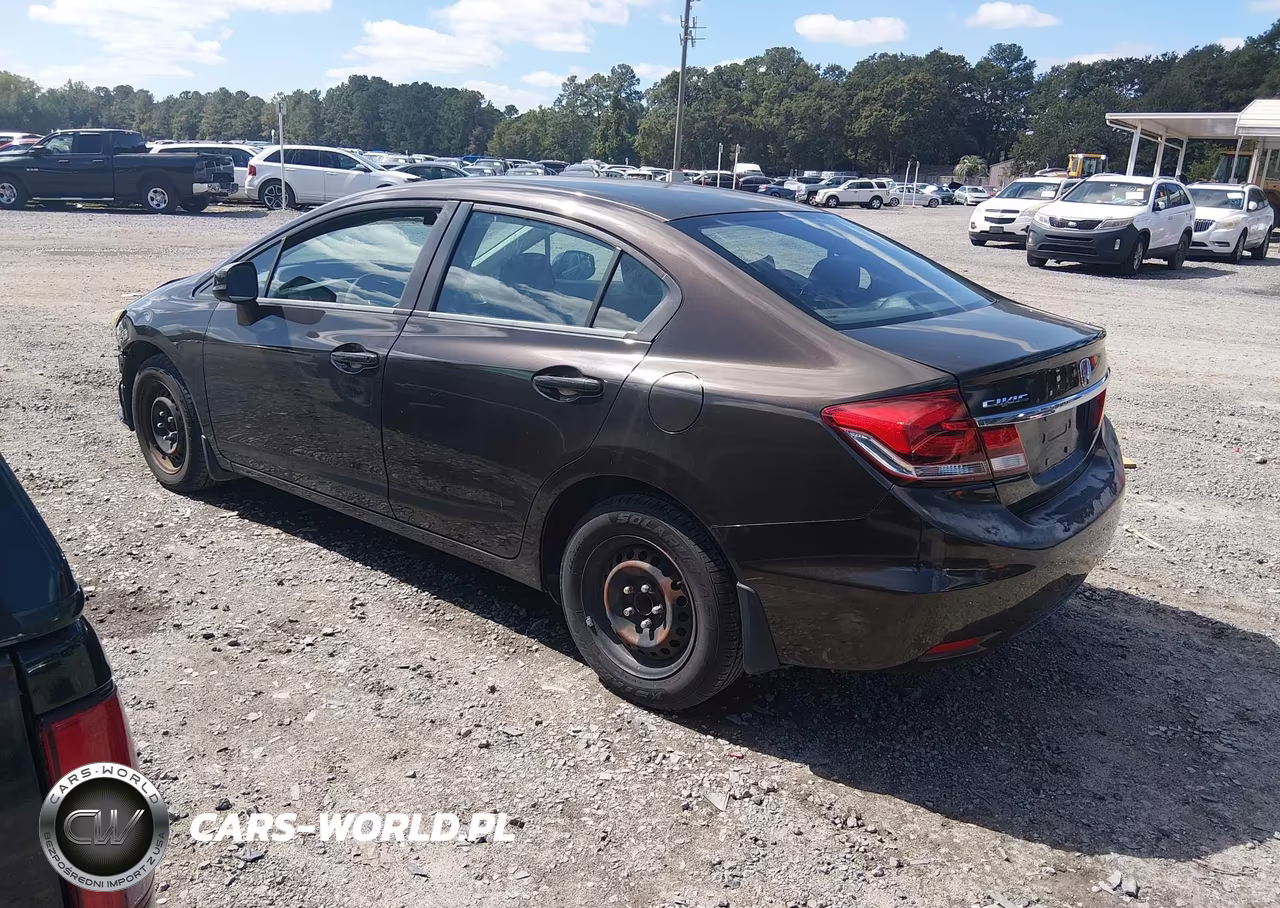 2013 Honda Civic Lx VIN:2HGFB2F55DH576771 - 3