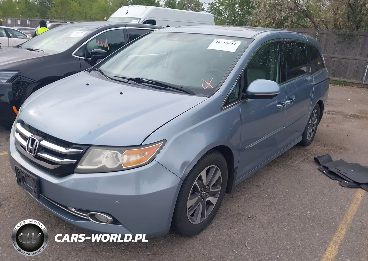 2014 Honda Odyssey Touring-Touring Elite VIN:5FNRL5H96EB002181 - 2