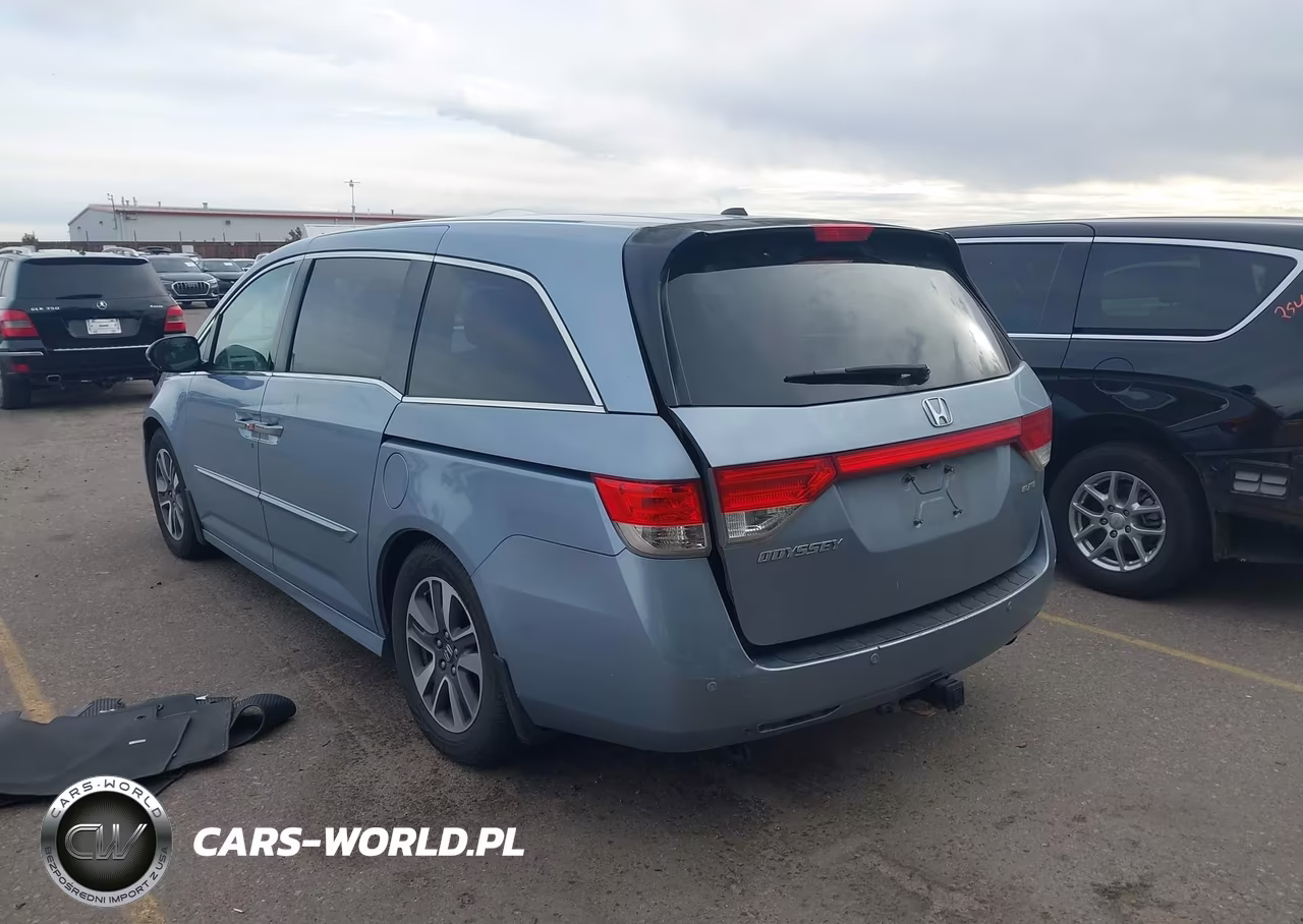 2014 Honda Odyssey Touring-Touring Elite VIN:5FNRL5H96EB002181 - 3