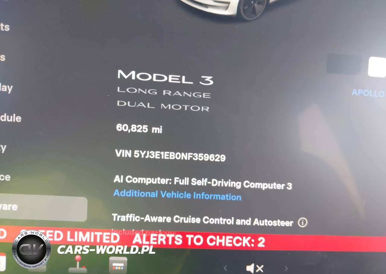 2022 Tesla Modelo 3 Long Range Dual Motor All-Wheel Drive VIN:5YJ3E1EB0NF359629 - 7