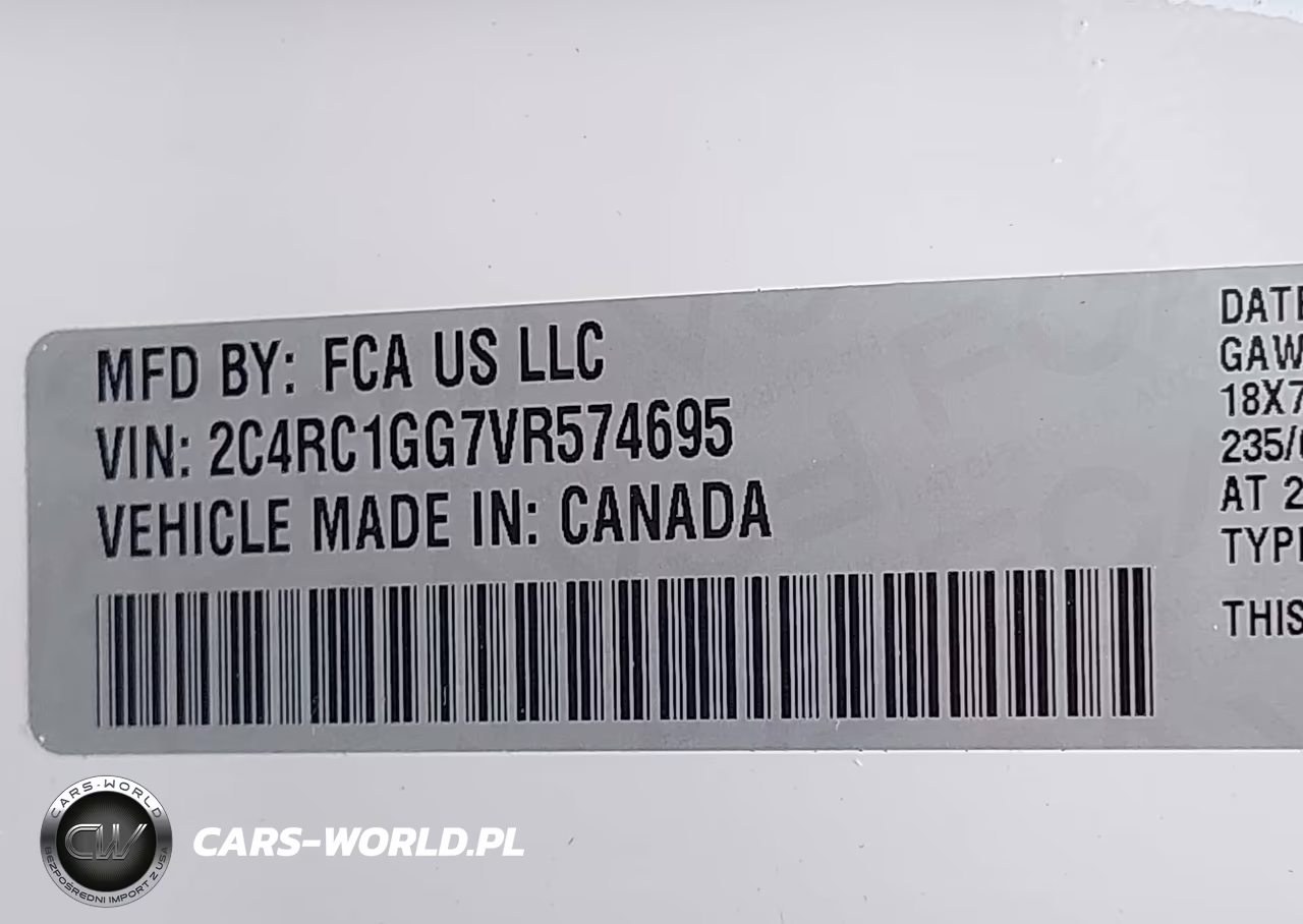 2027 Chrysler Pacifica VIN:2C4RC1GG7VR574695 - 9