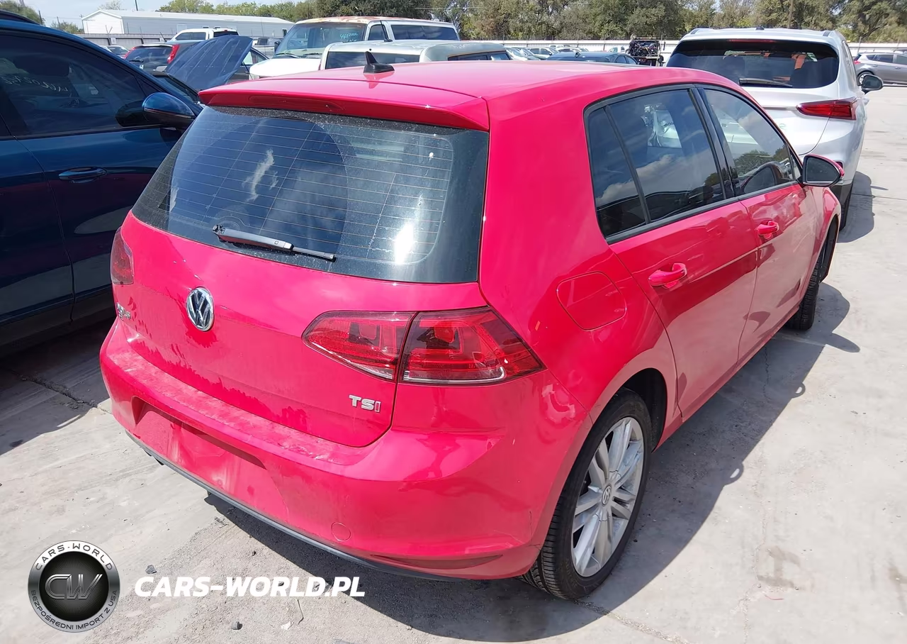 2016 Volkswagen Golf Tsi S 4-Door-Tsi Se 4-Door-Tsi Sel 4-Door VIN:3VW217AU2GM035255 - 4