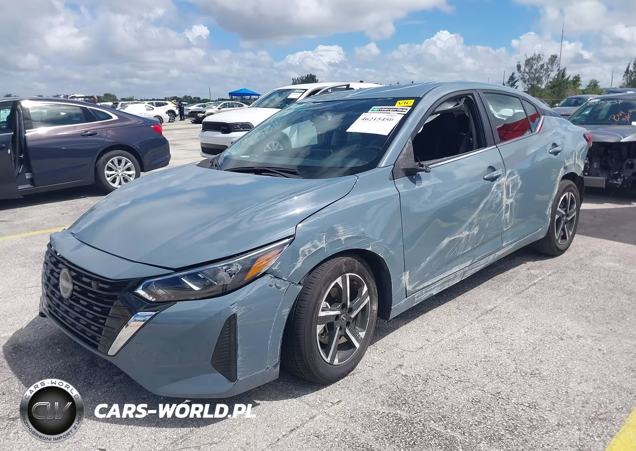 2025 Nissan Sentra Sv VIN:3N1AB8CV5SY286458 - 2