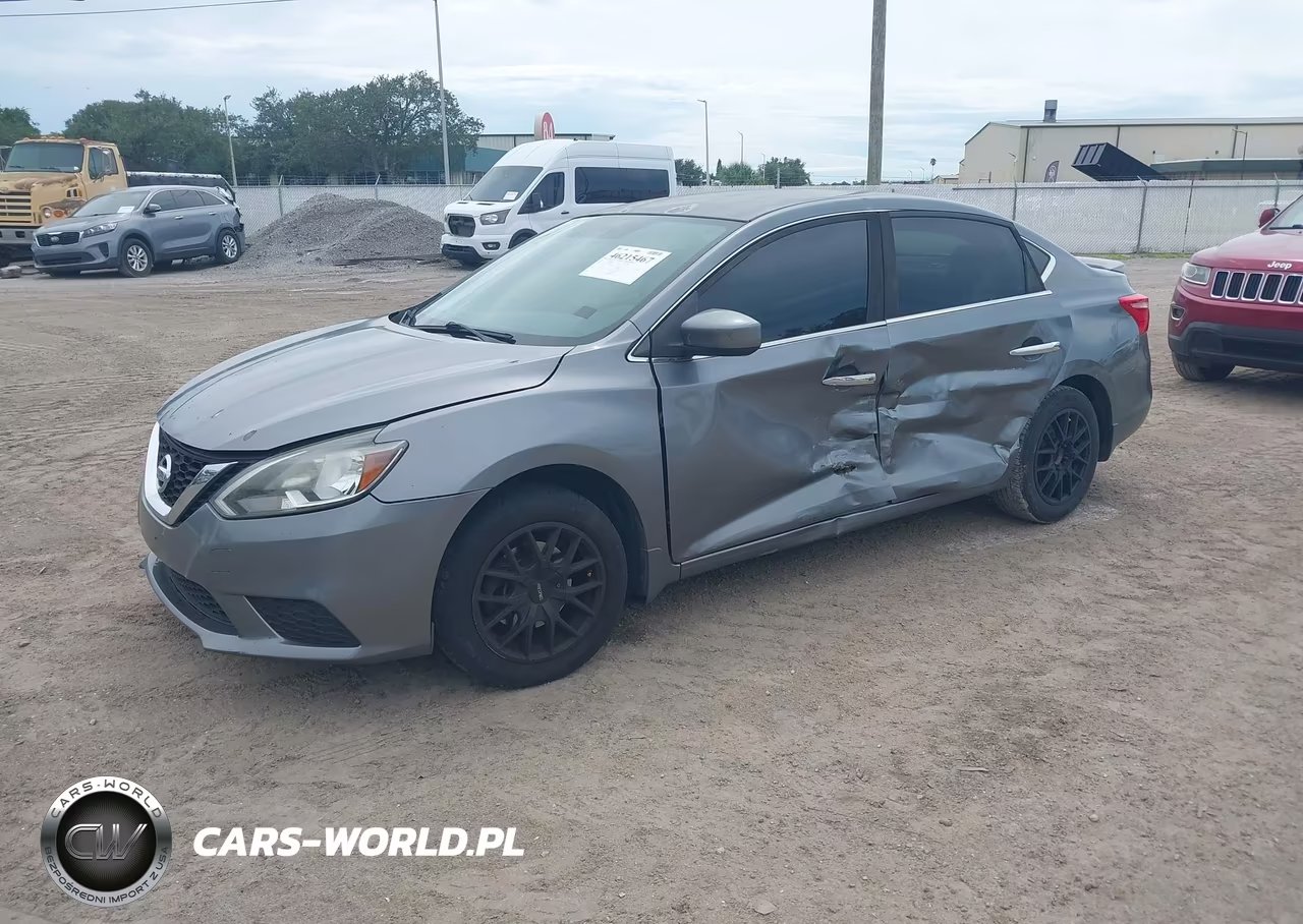 2016 Nissan Sentra Sv VIN:3N1AB7AP5GY287602 - 2