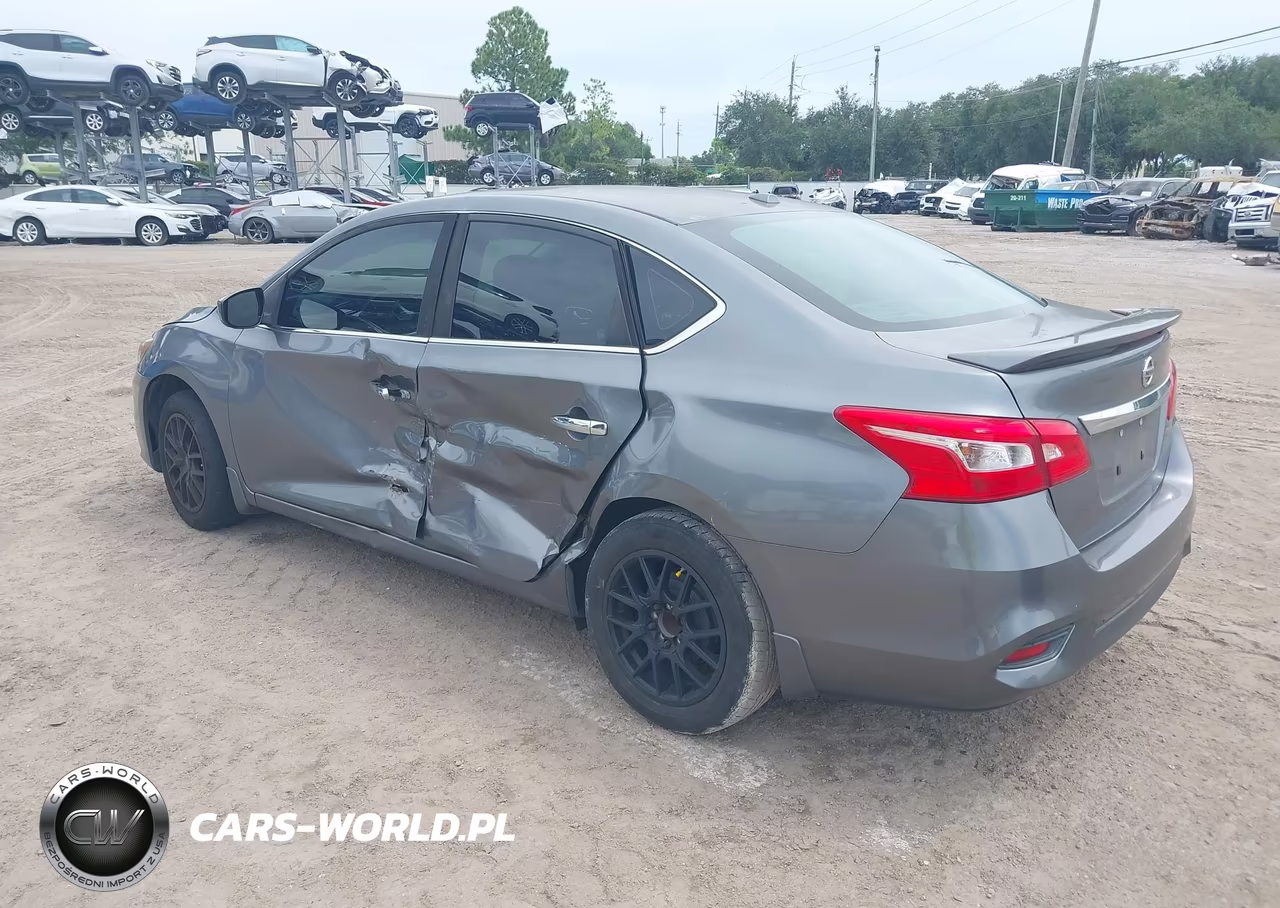 2016 Nissan Sentra Sv VIN:3N1AB7AP5GY287602 - 3