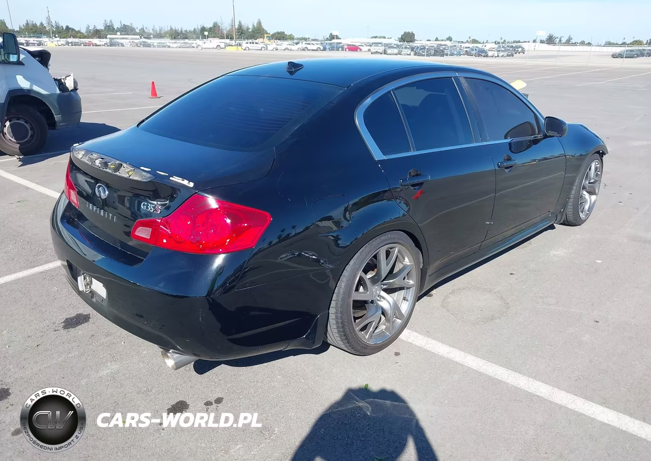 2007 Infiniti G35 Sport W-6-Speed Manual VIN:JNKBV61E27M724426 - 4