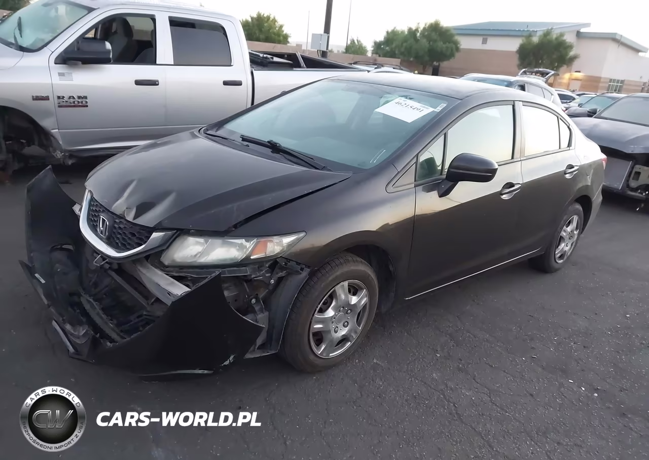 2014 Honda Civic Lx VIN:2HGFB2F5XEH523890 - 2