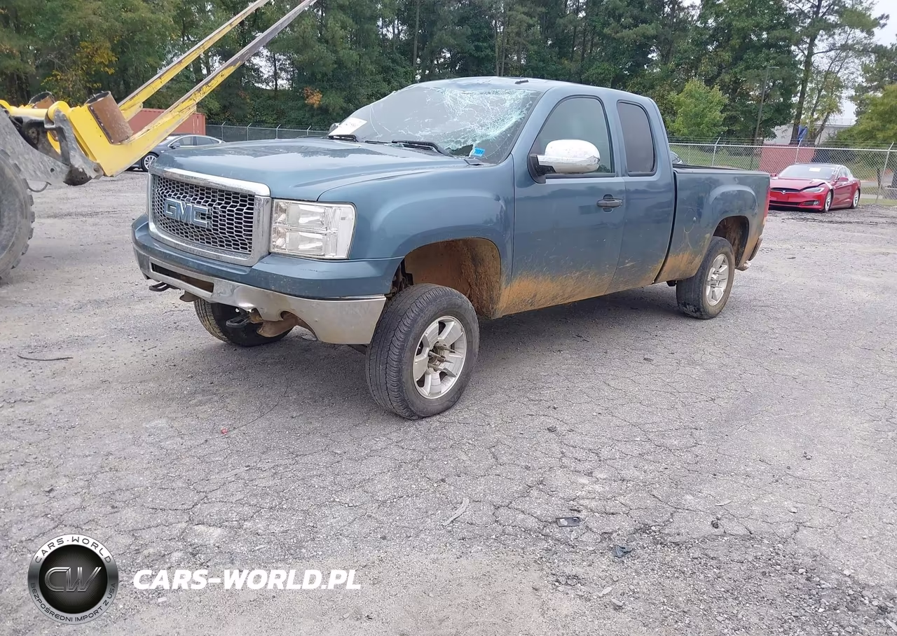 2010 GMC Sierra 1500 Sle VIN:1GTSKVE36AZ229525 - 2