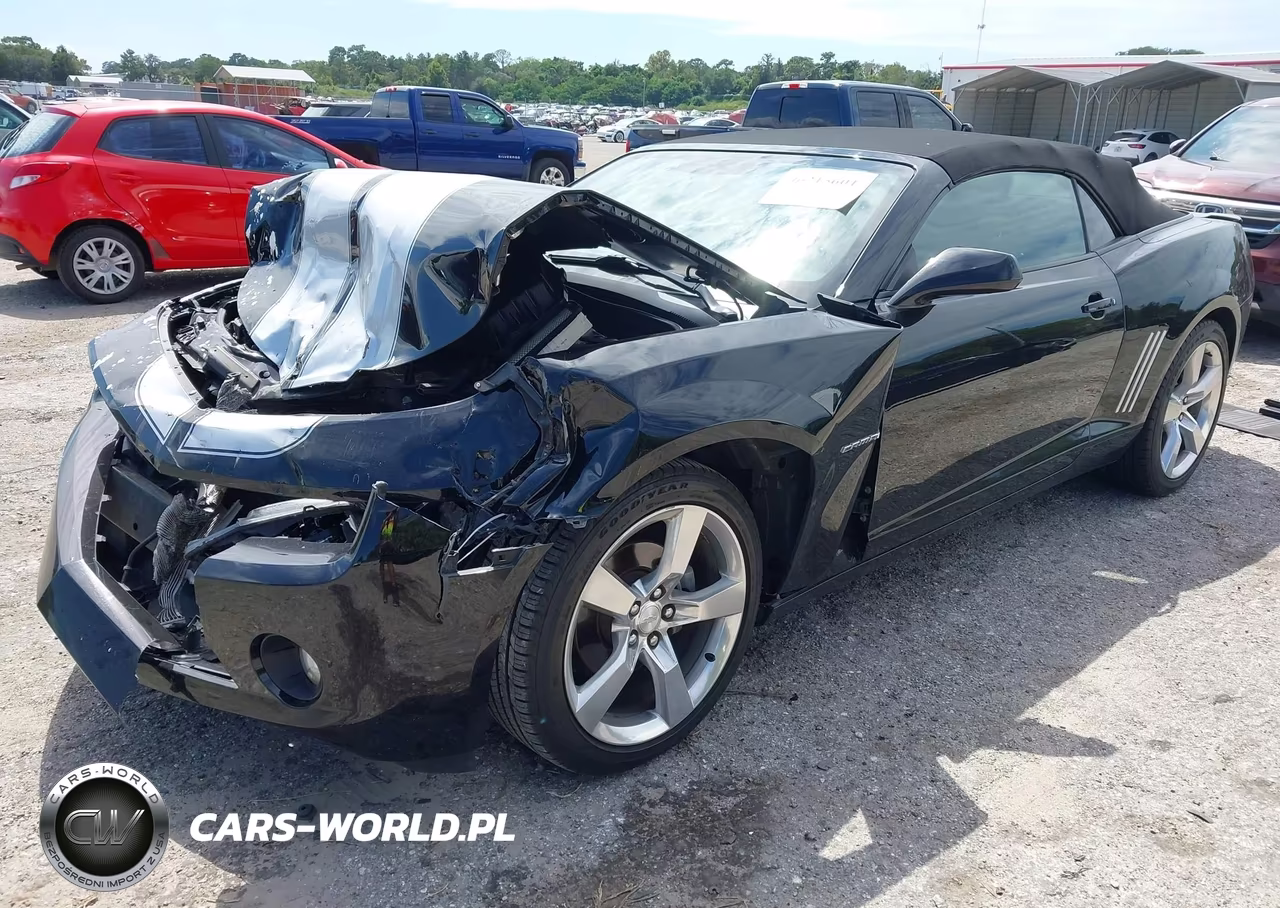2013 Chevrolet Camaro 2Lt VIN:2G1FC3D30D9184982 - 2